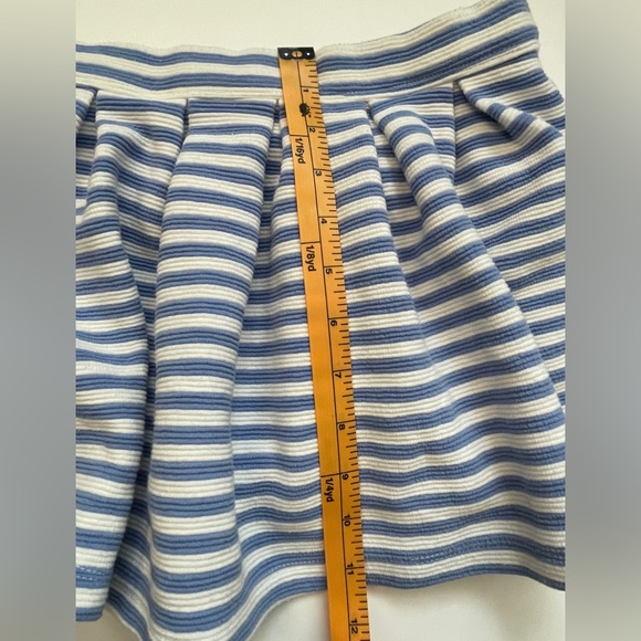 Striped blue and white skirt - unlined - Picture 4 of 4